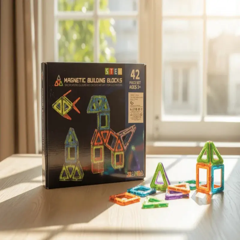 STEM Magnetic Building Blocks Set – Educational Toy UAE (3)