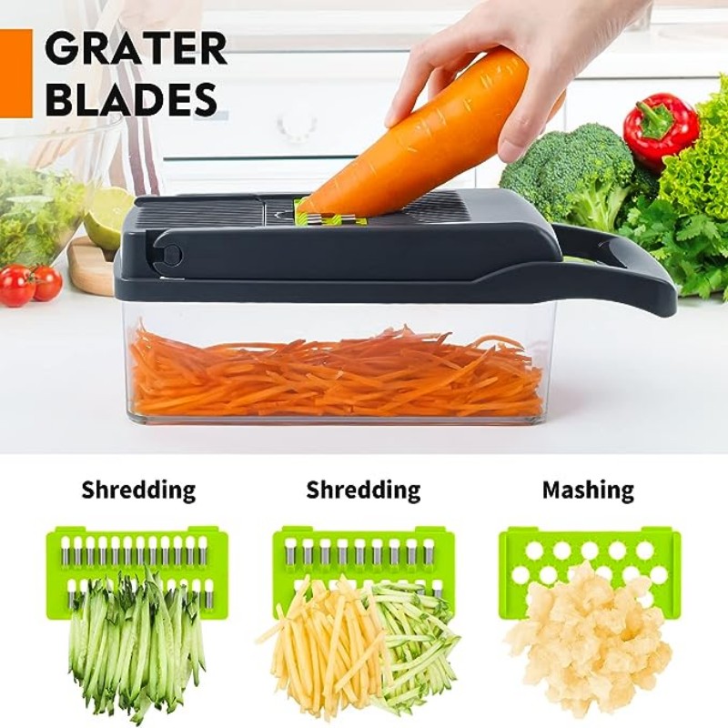 Multi-Function Vegetable Cutter Chopper Slicer (4)