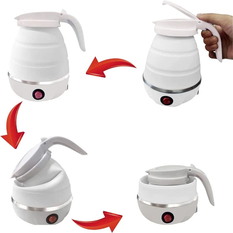 Portable Electric Travel Kettle 350ml Stainless (3)