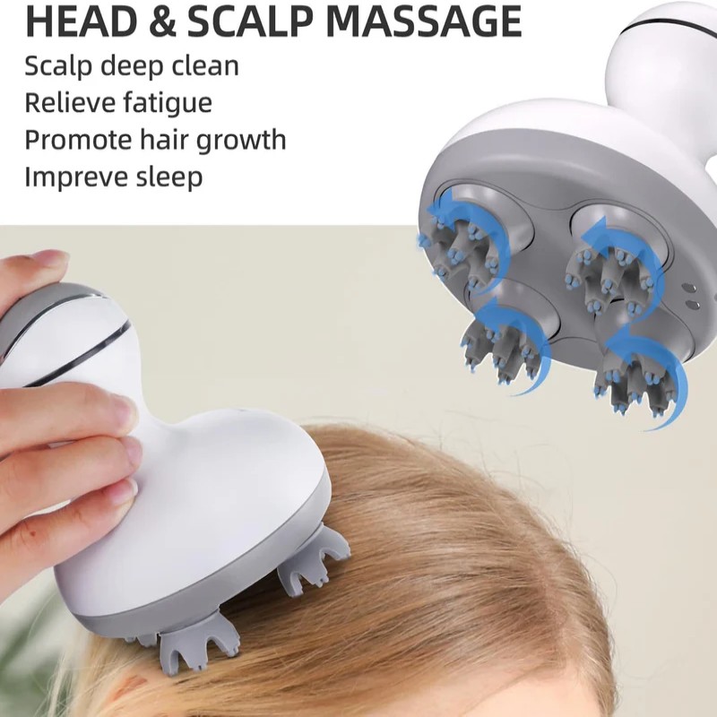 Smart Electric Scalp Massager for Hair Care (2)