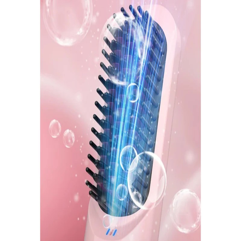 SmoothGlow Heated Hair Straightening Comb Brush (4)
